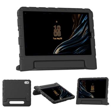 Imagem de Merocab Capa infantil para Lenovo Tab M9 2023 de 9 polegadas (TB310FU / TB310XU), leve, à prova de choque, conversível, com suporte para tablet Lenovo Tab M9, 22 cm, 2023 (preto)