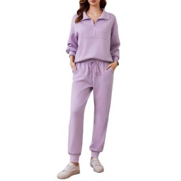 Imagem de Conjunto de Agasalho Feminino PINSPARK - 2 Peças com Manga Comprida