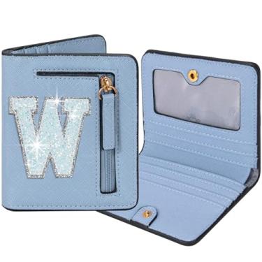 Imagem de OYLOLA Presentes de Natal para meninas adolescentes carteira RFID mulheres presente de aniversário para meninas 4 5 6 7 8 9 10 11 12 13 anos de idade meninas moda moda meninas presentes, Azul, W