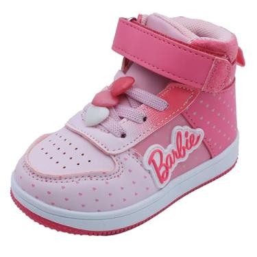 Imagem de Barbie Tênis infantil de cano alto para meninas, Multirosa, 17