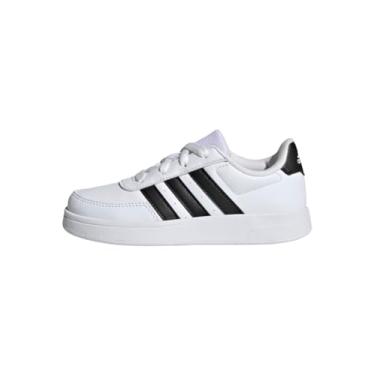 Imagem de Tênis Adidas Breaknet 2.0 Feminino Branco e Preto