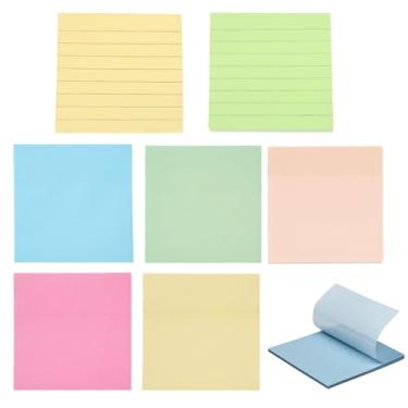 Imagem de Ubuymart Notas adesivas Post-it, notas adesivas de cores brilhantes e notas adesivas transparentes da Bíblia, material de estudo, material escolar de escritório, anotação de livro