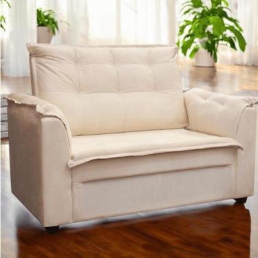 Imagem de Sofá 2 Lugares Namoradeira Marrocos 1,40m Sala de TV Estar Recepção Su