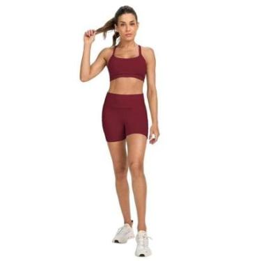 Imagem de Top Fitness Reto Com Bojo Alto Giro Logo 2511506-Feminino