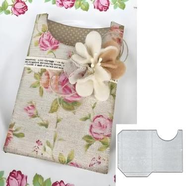 Imagem de Moldura de cartão de envelope, moldes de corte, matrizes de corte, estênceis para fazer cartões em relevo, faça você mesmo, etiquetas de livros, matrizes de papel decorativas, scrapbooking