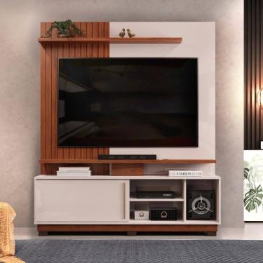 Imagem de Estante Home para TV até 55 Polegadas 1 Porta Atenas DJ Móveis