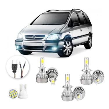 Imagem de Kit Lampadas Led Chevrolet Zafira 2005 2012 H3 H7 H7 20000lm - V10, Br