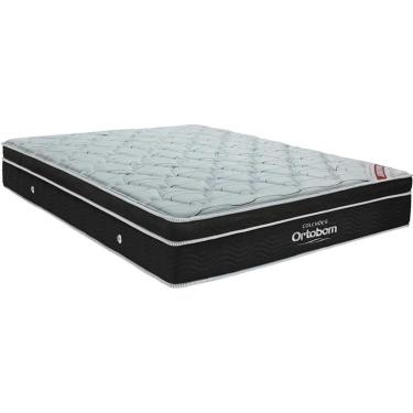 Imagem de Colchão Elegant Superpocket King 28x186x198cm - Ortobom - Preto