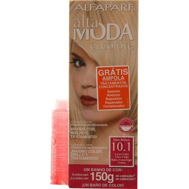 Imagem de Coloração Alta Moda 10.1 Ouro Branco Alfaparf 150G