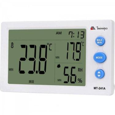 Imagem de Relogio Termo Higrometro Mt241a Minipa