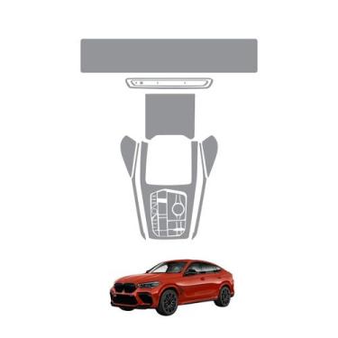 Imagem de Película PPF Consol Central Ar Multímidia BMW X6 2024 2025 - ULTIMATE 