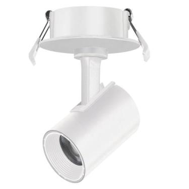 Imagem de Spot Led Direcionável Bivolt Foxlux, Embutir, 7W, Branco, 6500K