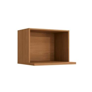 Imagem de Armário Aéreo Cozinha 60 Cm Mônica Canela - Kappesberg, Marrom, Modern