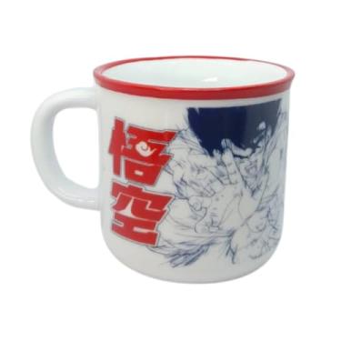 Imagem de Caneca Agata Goku White Oficial 200ml Clube Comix