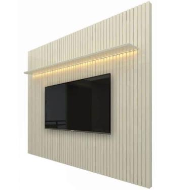 Imagem de Painel Nobre Sem Nicho 230cm para TV até 85 Polegadas com LED Gelius C