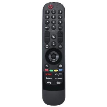 Imagem de Novo controle remoto de voz AN-MR23GA AKB76043102 adequado para TVs LG 2023 QNED OLED Series 50QNED80ARA 50UR8000AUB 55QNED85URA 55UR8050AUA 65UR7800PUB 65UR8000AUB