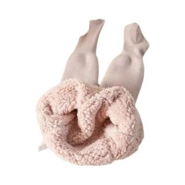 Imagem de Meias-Calças Grossas de Algodão para Bebês e Meninas (0-6 Anos) - Inve