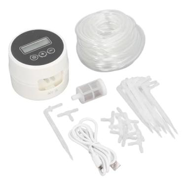 Imagem de de Rega Automático LCD de água Usb ou Bomba de Timer de Irrigação por Gotejamento para 10 Usinas Internas