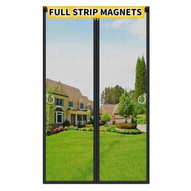 Imagem de Porta de tela magnética HOFUDON atualizada com faixa completa 90x210cm
