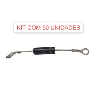 Imagem de Kit Com 50 Diodos Para Forno Microondas Alta Tensão Cl01-12 - fox tool