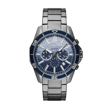 Imagem de Armani Exchange Relógio masculino cronógrafo de aço inoxidável (modelo: AX1967), Metálico