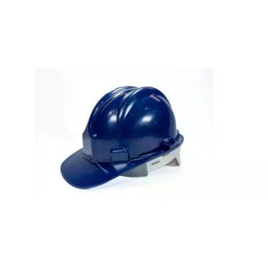 Imagem de Capacete de Proteção com Carneira CA 31469 Azul - Plasticor - PLASTICO