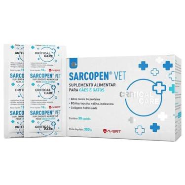 Imagem de Sarcopen Vet Com 30 Sachês Avert Suplemento Para Cachorro Gato