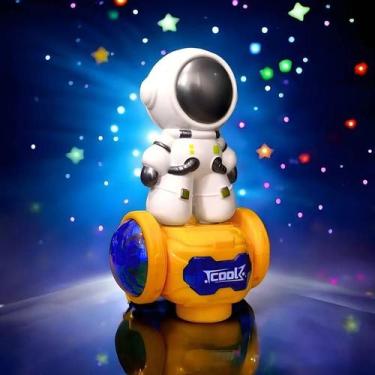 Imagem de Hoverboard Amarelo Brinquedo Infantil Rotação 360 Led - Top Kids