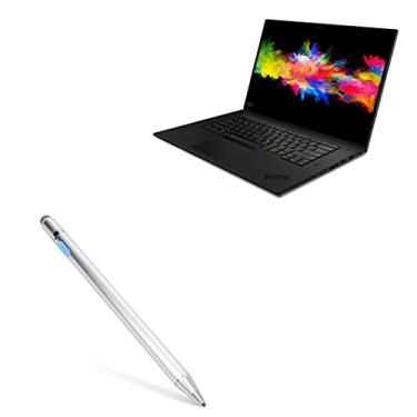 Imagem de Caneta Stylus BoxWave para Lenovo Thinkpad P1 (Caneta Stylus da BoxWave) – AccuPoint Active Stylus, Caneta Eletrônica com Ponta Ultra Fina para Lenovo Thinkpad P1 – Prata Metálico