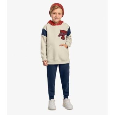 Imagem de Conjunto Trick Nick Blusão Com Capuz e Calça Masculina-Masculino