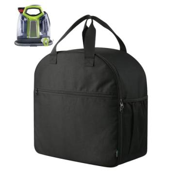 Imagem de Beautyflier Bolsa De Armazenamento Compatível Com O Limpador Profundo Bissell Little Green Proheat, Transporte Durável Para Carpetes Spotclean, Viagem Bolsos Extras (Apenas Bolsa)