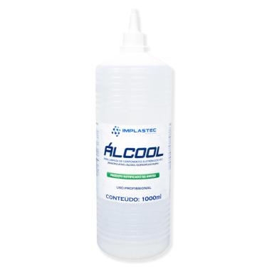 Imagem de Álcool para Limpeza de Componentes Eletrônicos e PCI 1000ml - Implastec