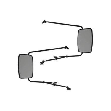 Imagem de Retrovisor Ford F-600 / F-6000 / F-7000 Completo Plano - Par - Bepo