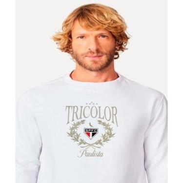Imagem de Moletom Est Tricolor Paulista Reserva-Masculino