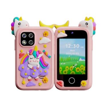 Imagem de Telefone Educacional Infantil Com Câmera Dupla, Reprodutor De Música, 