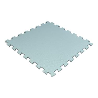 Imagem de Tatame Tapete EVA Loja da Maria 50x50x1cm 10mm Cinza Claro