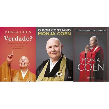Imagem de KIT 3 LIVROS MONJA COEN O bom contágio + O que aprendi com o silêncio 