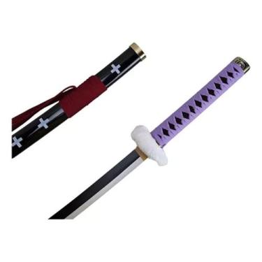 Imagem de Espada Trafalgar Law Katana Kikoku Wano Lamina Bambu Cosplay - Apex