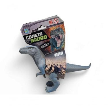 Imagem de Boneco Em Vinil Dinossauro Brinquedo Realista Velociraptor
