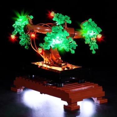 Imagem de MRTUTOS Kit De Luz Led Compatível Com Lego 10281 Árvore Bonsai Verde, Melhora O Modelo Planta, Alimentado Por Usb E Bateria