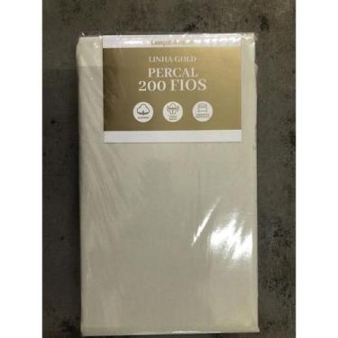 Imagem de Jogo de Lençol Casal Queen 100% Algodão 200 Fios - Malular, Palha