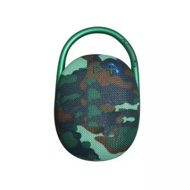 Imagem de Caixa De Som Bluetooth Pendente Portátil Alto-Falante Sem Fio Resistente a Água Esporte (Camuflar)