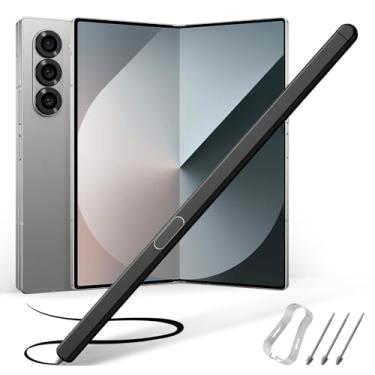 Imagem de TNRV Caneta Galaxy Z Fold 5/Dobrável 6 S, Substituição Galaxy Z Fold 5/6 Ultra Stylus Pen.4096 Nível de Pressão Fácil Gravação. Compatível com Galaxy Fold 5/6 Canetas (preto)