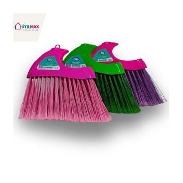 Imagem de Vassoura Cantoneira Macia com Cabo  Ideal para Cantos e Frestas - LIMP