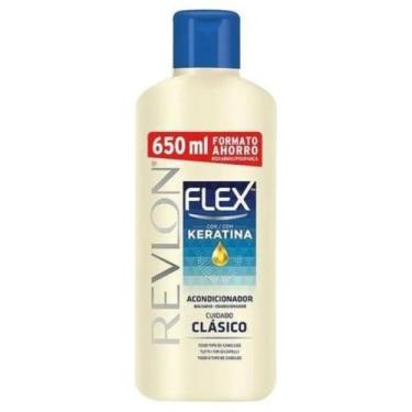 Imagem de Condicionador Revlon Flex Keratina Cuidado Clássico 650ml - Arome