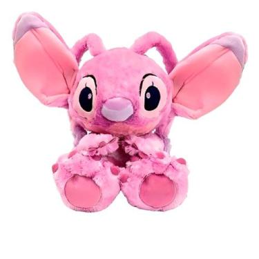 Imagem de Pelúcia Angel Gigante Disney Lilo Stitch Big Feet 60Cm Rosa - fun, 3 m