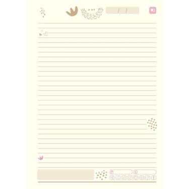 Imagem de Caderno Espiral Universitário LA Creme 10 Matérias 160 Folhas - Pacote