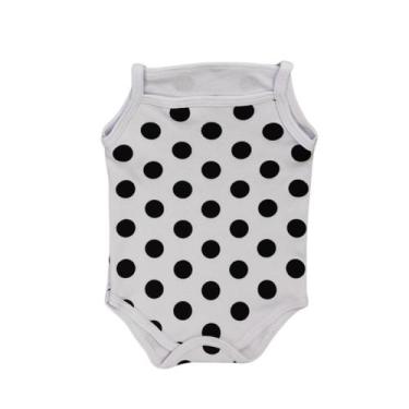 Imagem de Body Alcinha Bebe Menina Roupa Verão Estampado 100% Suedine - Sassá Ba