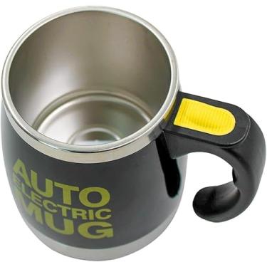 Imagem de Caneca Com Mixer Que Mistura Sozinha Automática Magnética Termica Magnética Elétrica Misturadora
