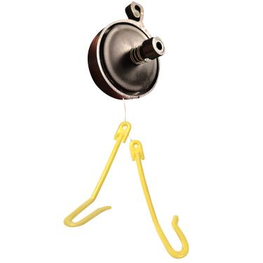 Imagem de Cabides de Yoyo para Plantas – Pacote com 10 – 2 Ganchos – Suporte de Plantas para Caules e Galhos com Botões Pesados, Colas, Flores, Frutas e Legumes – Ótimo para Barraca de Cultivo e Jardim